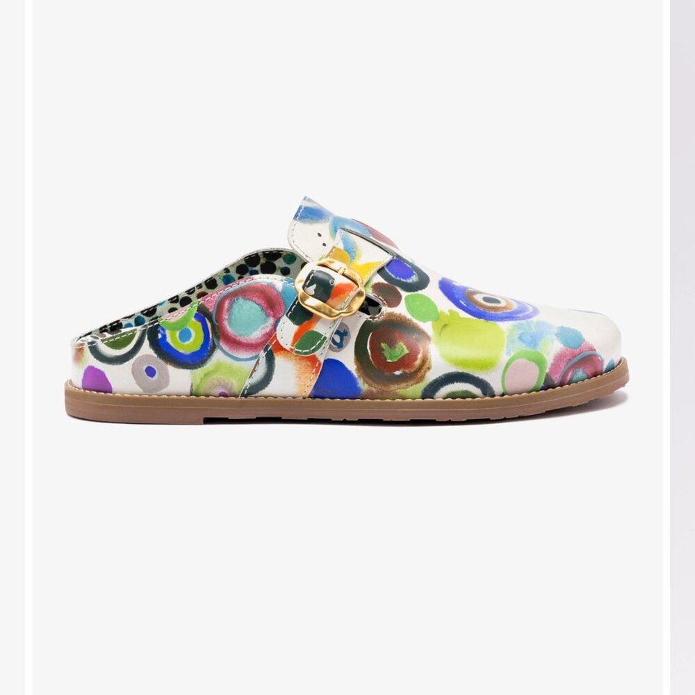 LARROUDÉ X LIBERTINE Milan Clog in JH Goache SUPER Collaboration Size 7.5 NIB